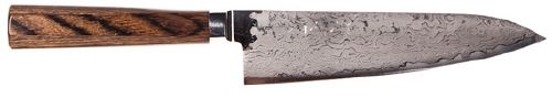 COUTEAU JAPONAIS DE CUISINE TAKAMURA GAMME HANA DAMASCUS HSPS CHEF 21 CM