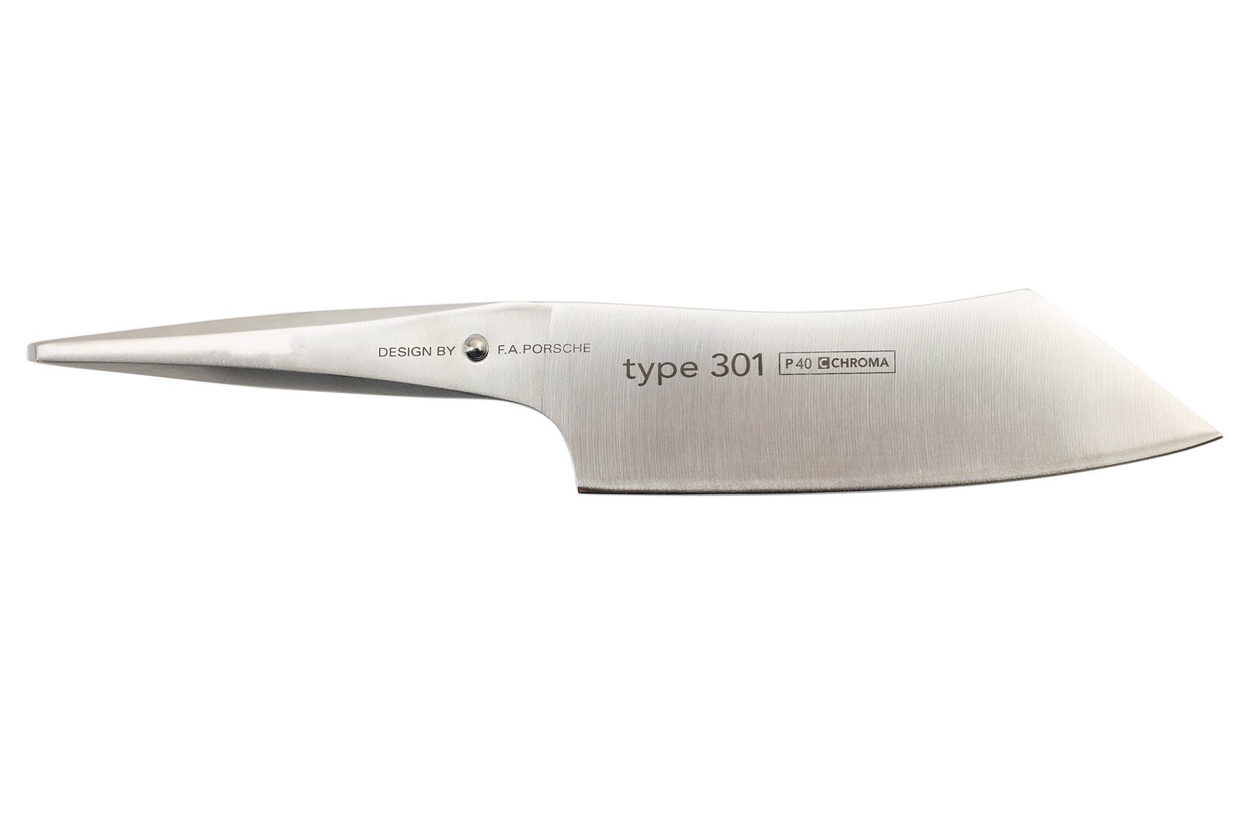 Couteau japonais Type 301 design by F.A. Porsche - Couteau hataka santoku 18 cm