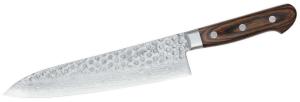 COUTEAU JAPONAIS ARTISANAL MUSAKICHI GYUTO 210 MM - VG10 DAMAS