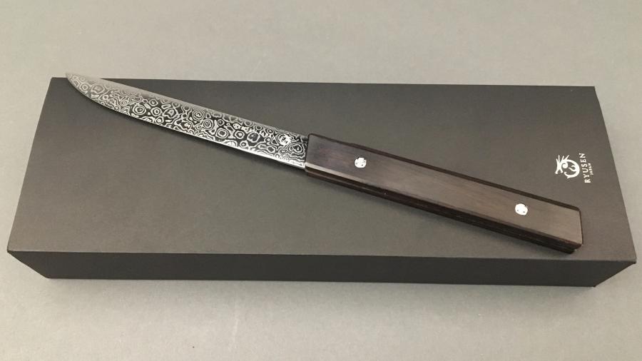 Couteau japonais de table/couteau à steak Ryusen ébène