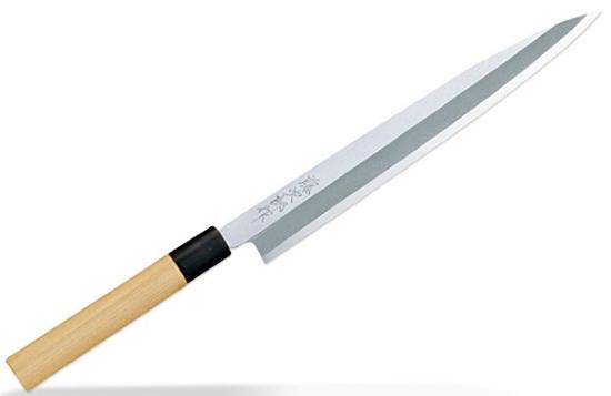 COUTEAU JAPONAIS YANAGIBA 24 CM TOJIRO YASUKI SHIROGAMI