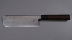 Couteau japonais Kane Tsune Aogami n°2 damas - Couteau nakiri 16,5 cm