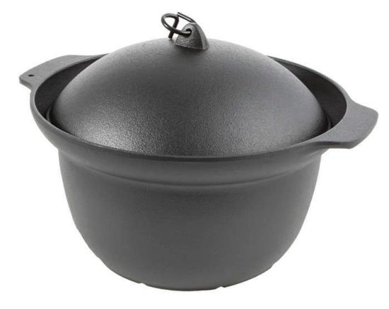 Cocotte à riz japonaise en fonte - 21 cm