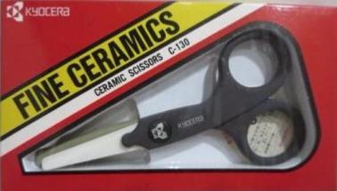 CISEAUX JAPONAIS KYOCERA LAMES CERAMIQUES