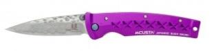 Couteau japonais Mcusta Damas Tsuchi violet