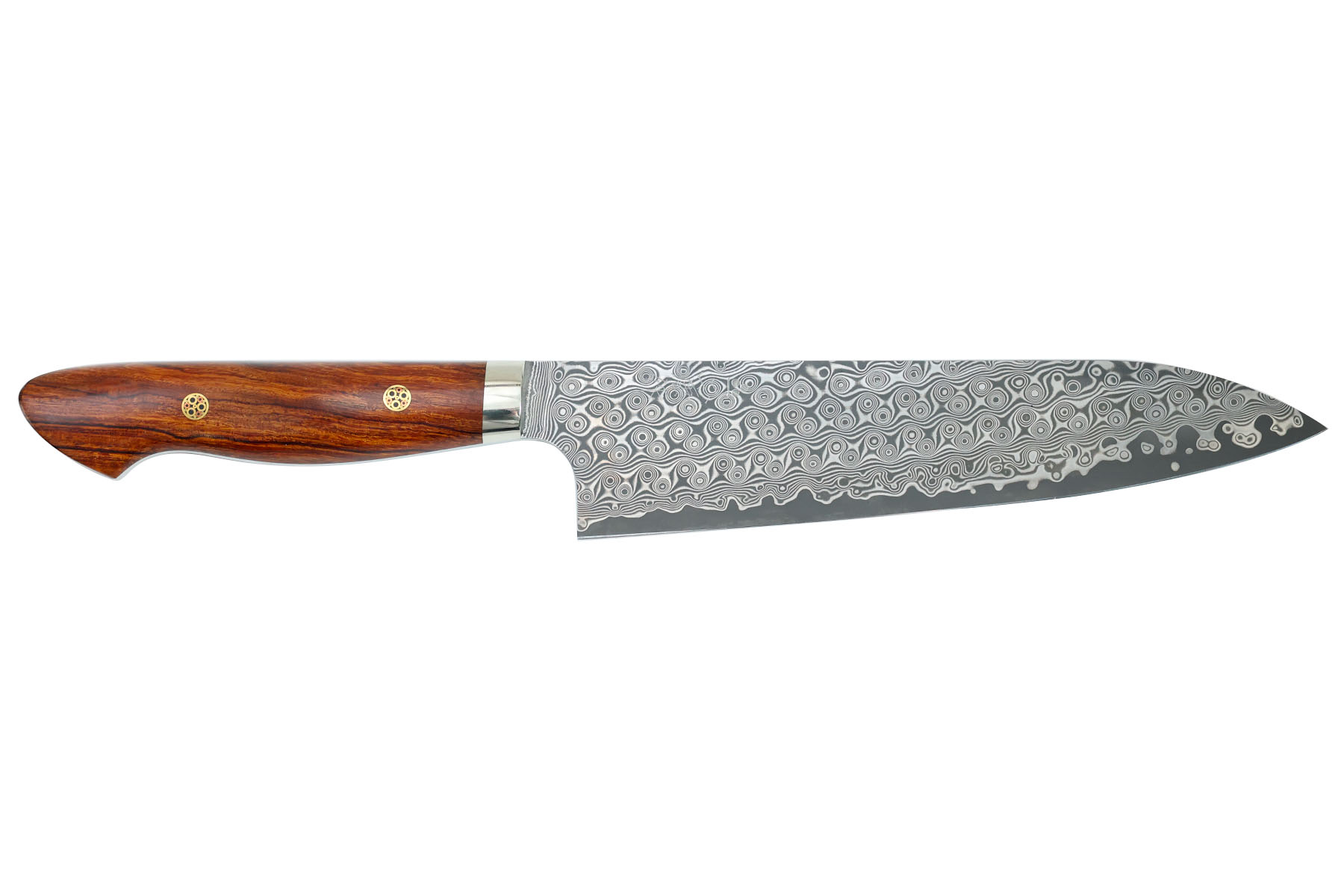 Couteau japonais artisanal Nigara Hamono - Couteau gyuto 21 cm