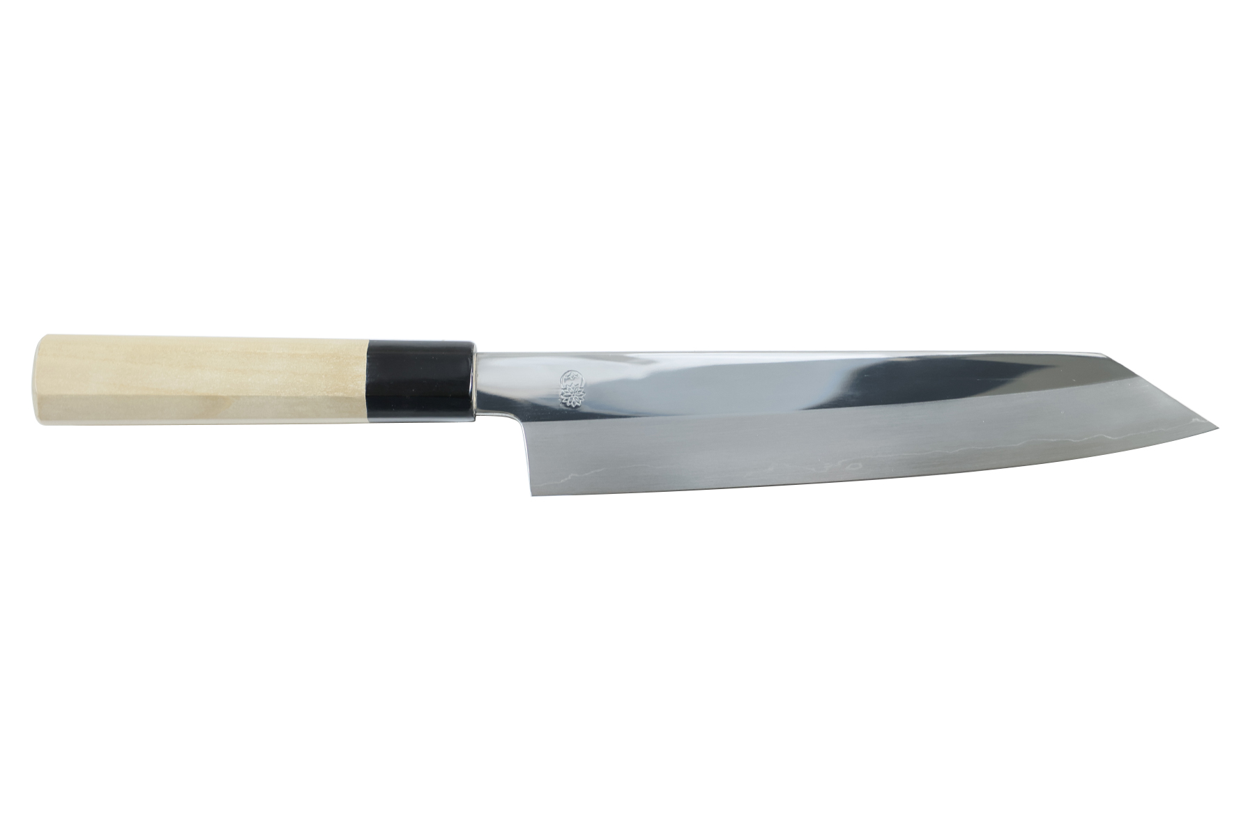Couteau japonais artisanal Sakai Kikumori Choyo Silver - Couteau kiri-gyuto 21 cm