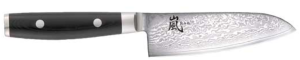 COUTEAU JAPONAIS YAXELL "RAN" - SANTOKU 12.5 CM