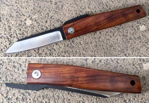 COUTEAU PLIANT JAPONAIS HIGONOKAMI DE HIROAKI OHTA