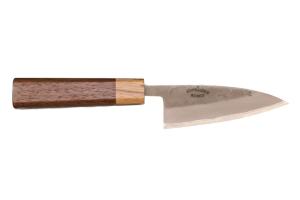 Couteau japonais Nashiji de Tadafusa & Coutellerie Bourly - Couteau Ajikiri 10,5 cm