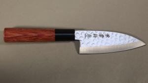 Couteau japonais Kane Tsune "Hammered"  Ko-Deba 10,5cm