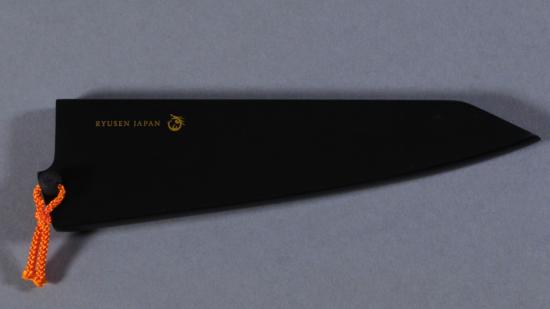 Saya bois noir Ryusen pour couteau honesuki 15 cm