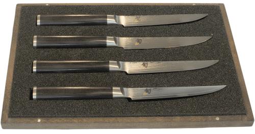Coffret de 4 couteaux de table japonais Kai Shun Classic Damas