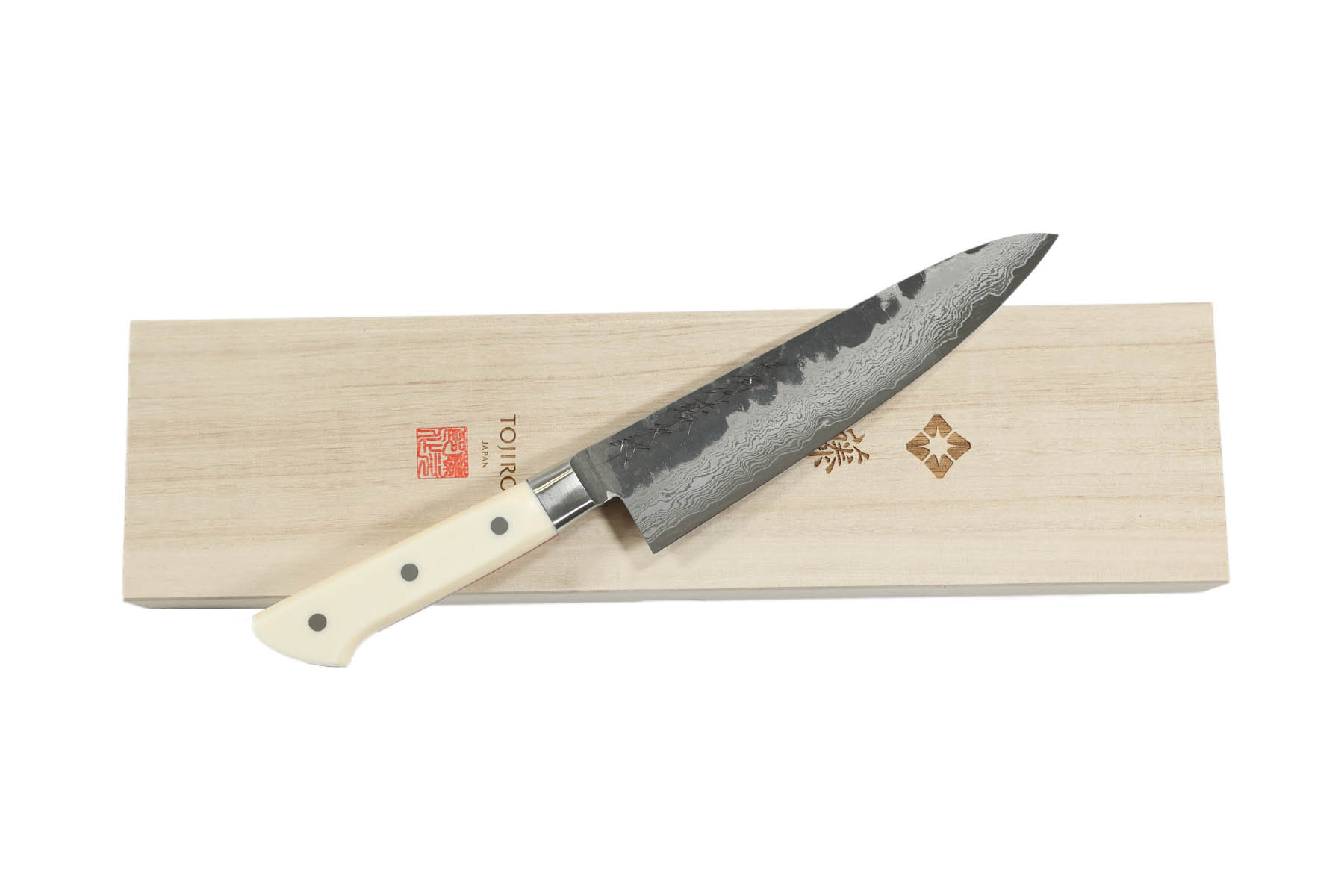 Couteau japonais artisanal Tojiro Handmade VG10 - Couteau gyuto 18 cm