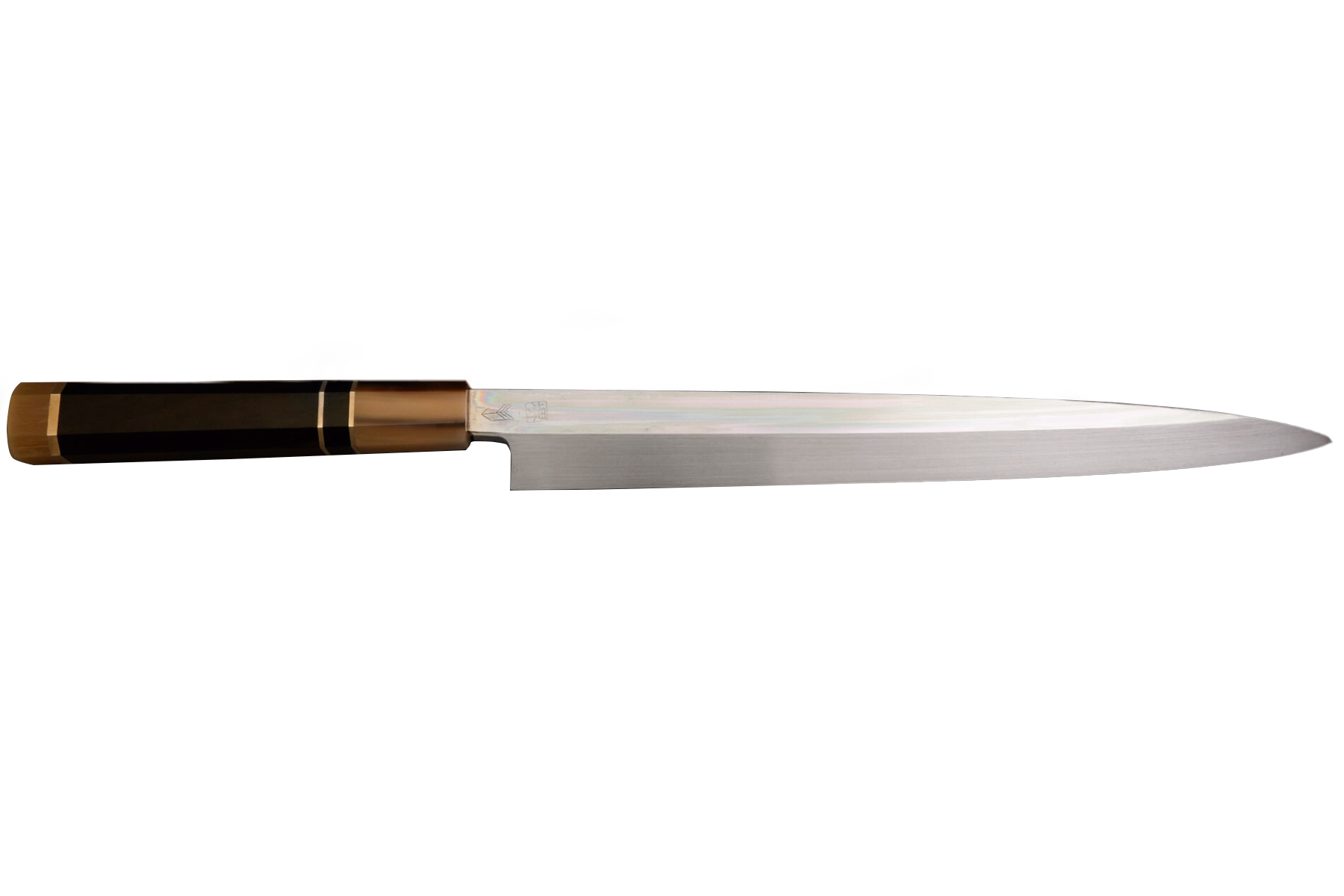 Couteau japonais honyaki de Master Tatsuo Ikeda - Couteau yanagiba 27 cm
