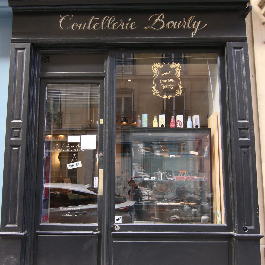 Bourly's Knife shop in Paris 5th district