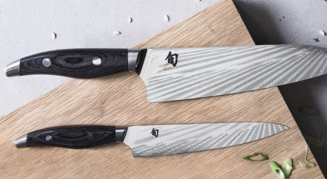 Manche de couteau de cuisine japonais européen