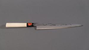 Couteau japonais artisanal Shigeki Tanaka Classic - couteau sashimi 23 cm