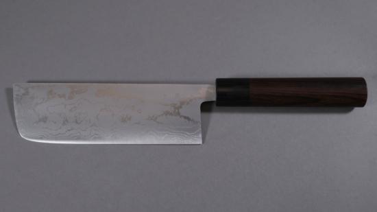 COUTEAU JAPONAIS KANETSUNE - BLUE PAPER STEELn°2- NAKIRI 165 MM