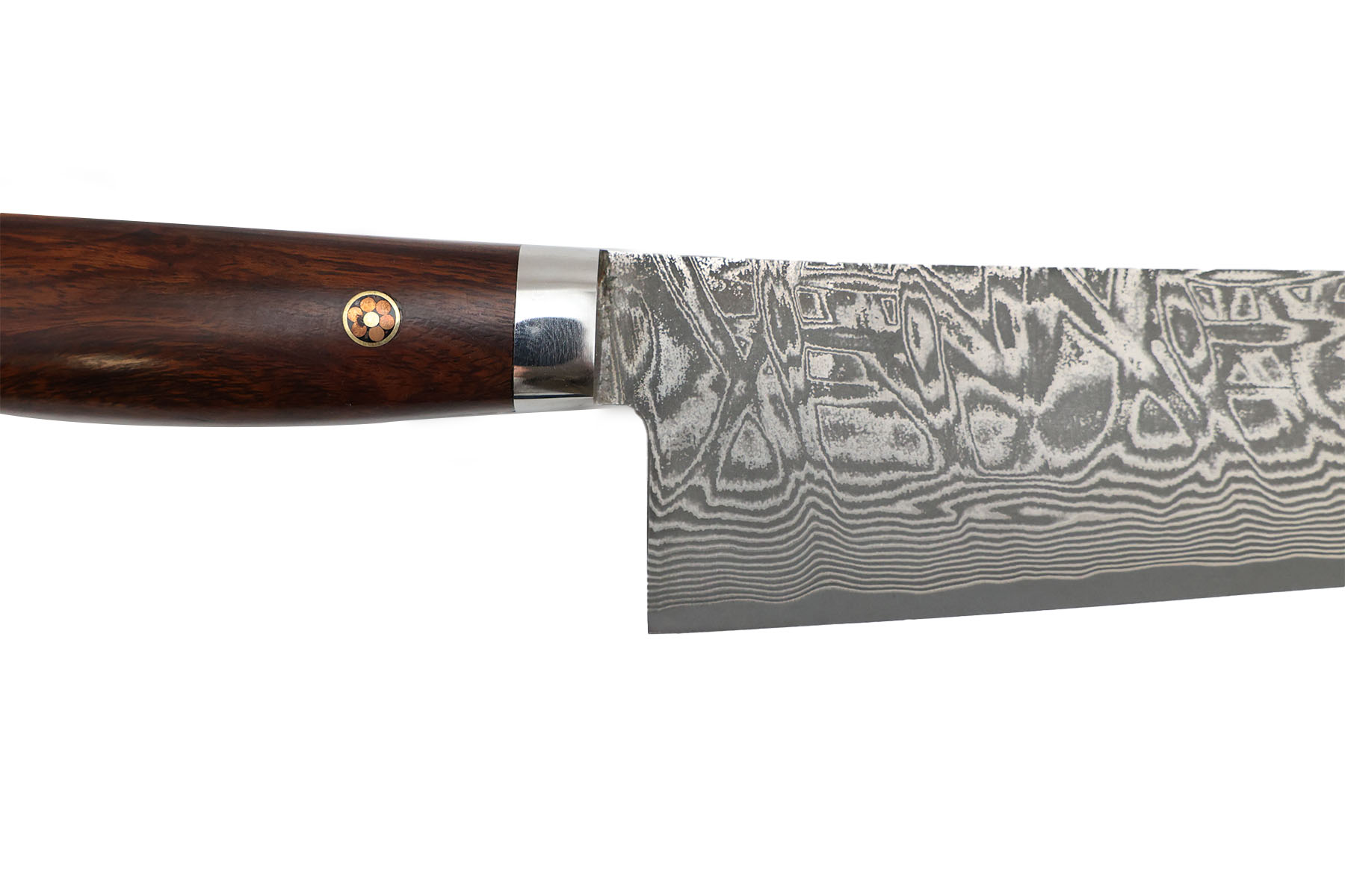 Couteau de cuisine japonais Katsuhiro - Couteau santoku 17 cm