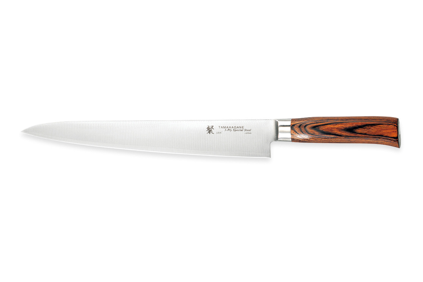 Couteau japonais Tamahagane San - Couteau sujihiki 27 cm