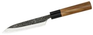Couteau artisanal japonais de Masashi Yamamoto - petty 125 mm