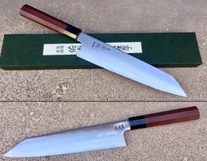 COUTEAU ARTISANAL JAPONAIS KIRITSUKE 240 MM HAP-40 DE SUKENARI