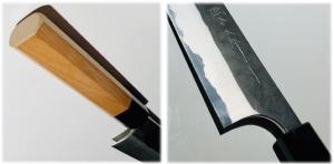 Couteau japonais artisanal de Hiroshi Kato - gyuto 21 cm - Aogami