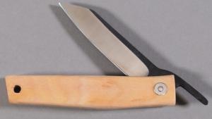 Couteau pliant japonais Higonokami de Hiroaki Ohta - érable - 7 cm