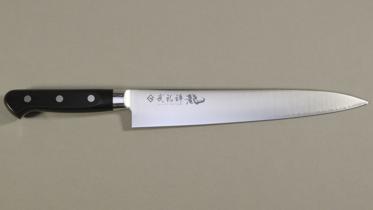 COUTEAU JAPONAIS RYUSEN SERIE BLAZEN RYU - SUJIHIKI 24 CM - BZ-110
