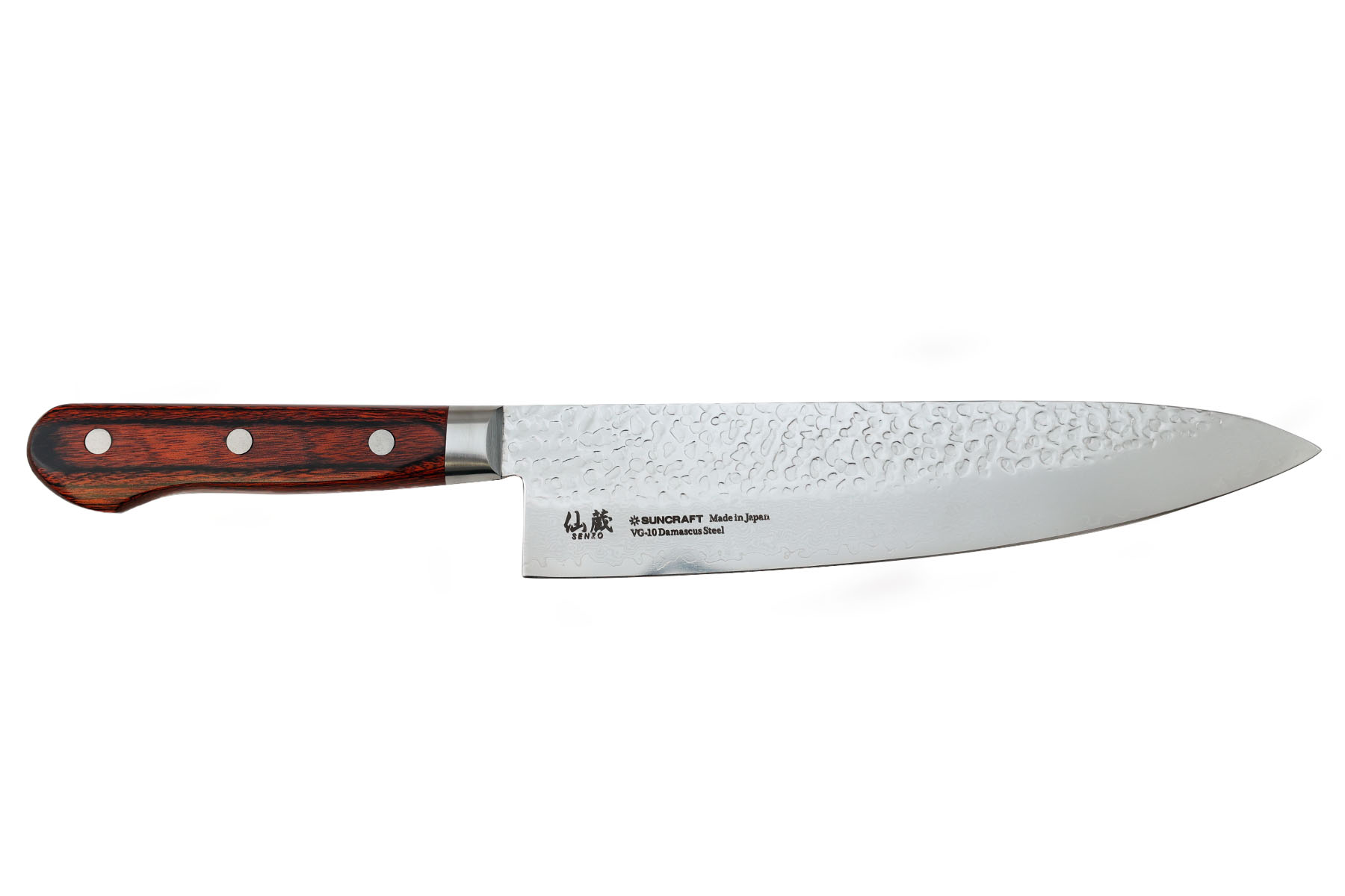 Couteaux japonais Suncraft Full Tang