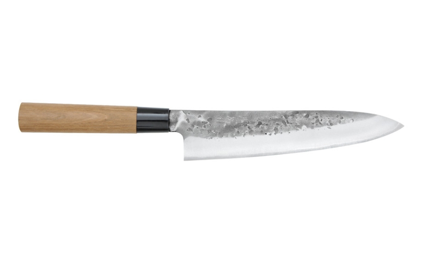 Couteau japonais Tadafusa Nashiji - Couteau gyuto 21 cm