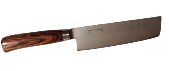 Couteau japonais Tamahagane Tsubame pakkawood - couteau nakiri 16 cm