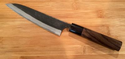 COUTEAU JAPONAIS MASAKAGE GAMME ANRYU FINITION "BRUT DE FORGE" UTILITAIRE 15 CM