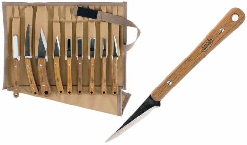 Set de 9 couteaux à sculpter japonais