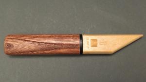 Couteau japonais kiridashi manche zelkova - droitier