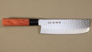 Couteau japonais Kane Tsune Hammered - Couteau nakiri 16,5 cm