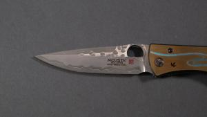 Couteau pliant Mcusta "Feuille d'érable" Platinum Label édition limitée modèle Printemps