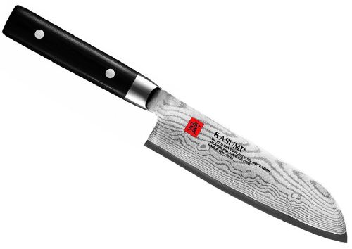 Couteau de cuisine japonais Kasumi Damas 18 cm santoku