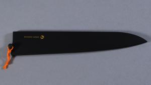 Saya Ryusen en bois noir pour couteau japonais sujihiki 24 cm