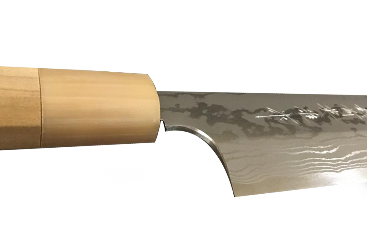 Couteau japonais artisanal Kitaoka Kama Usuba 17 cm