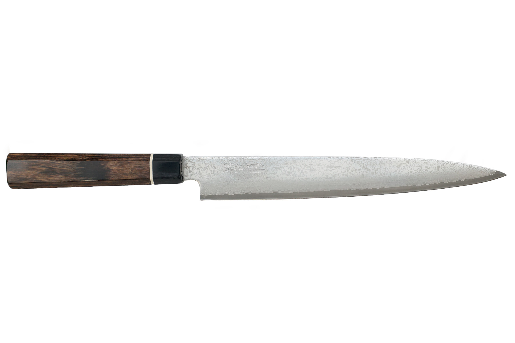 Couteau japonais Suncraft Senzo Damas - Couteau sujihiki 21 cm
