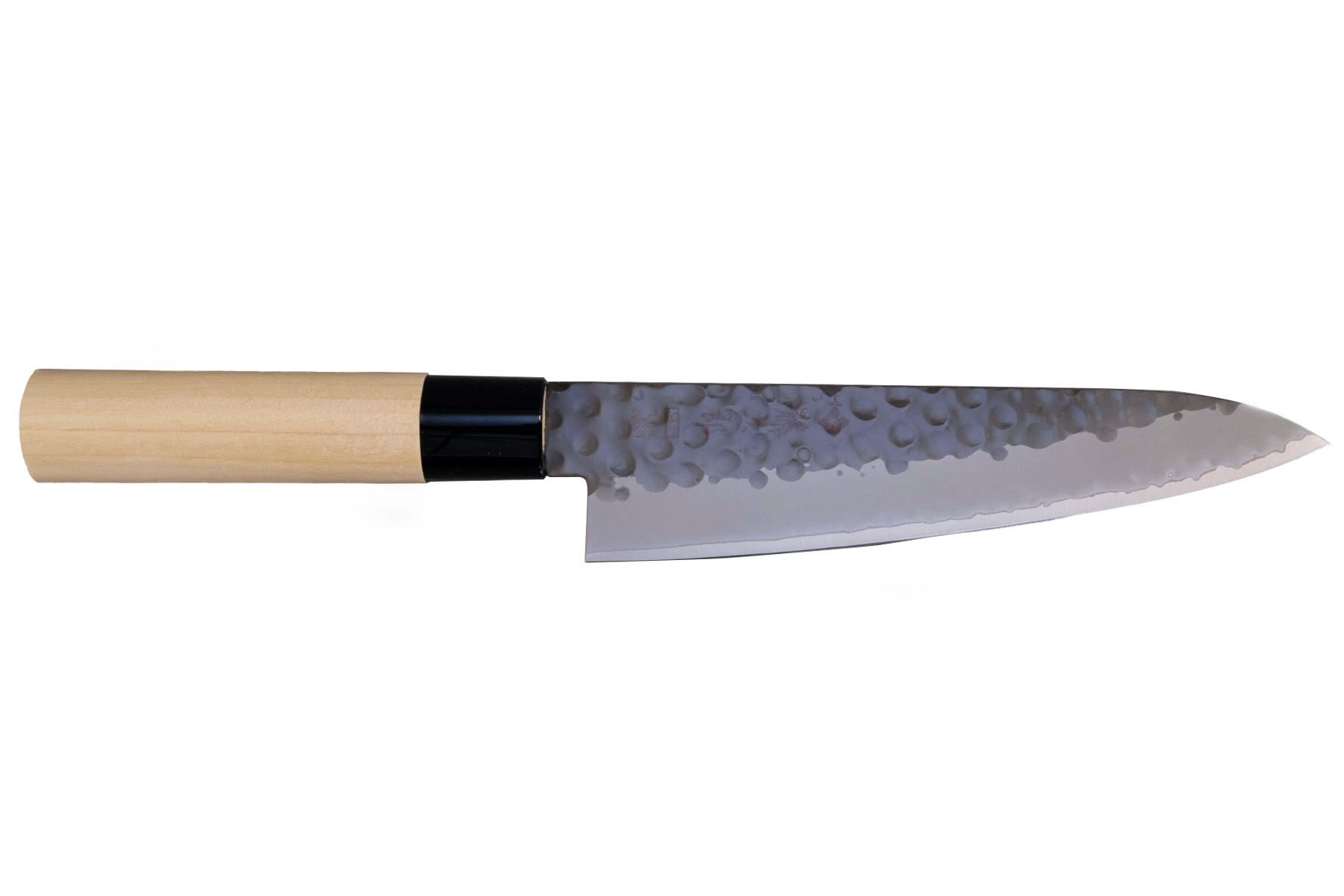 Couteau japonais Tojiro Zen Hammered - couteau de chef 18 cm