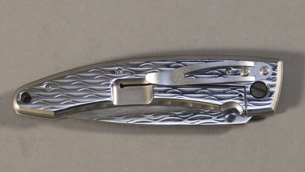 Couteau japonais pliant Mcusta MC-112D Damas "Nami"
