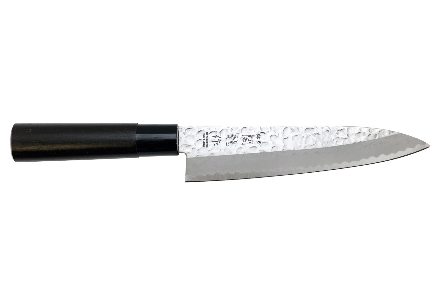 Couteau japonais chef 18 cm Jaku Hammered