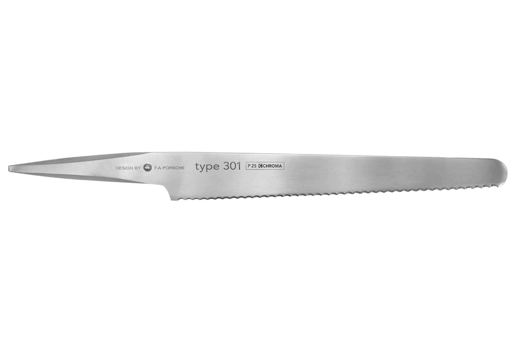 Couteau japonais Type 301 design by F.A. Porsche - Couteau à pain 25 cm