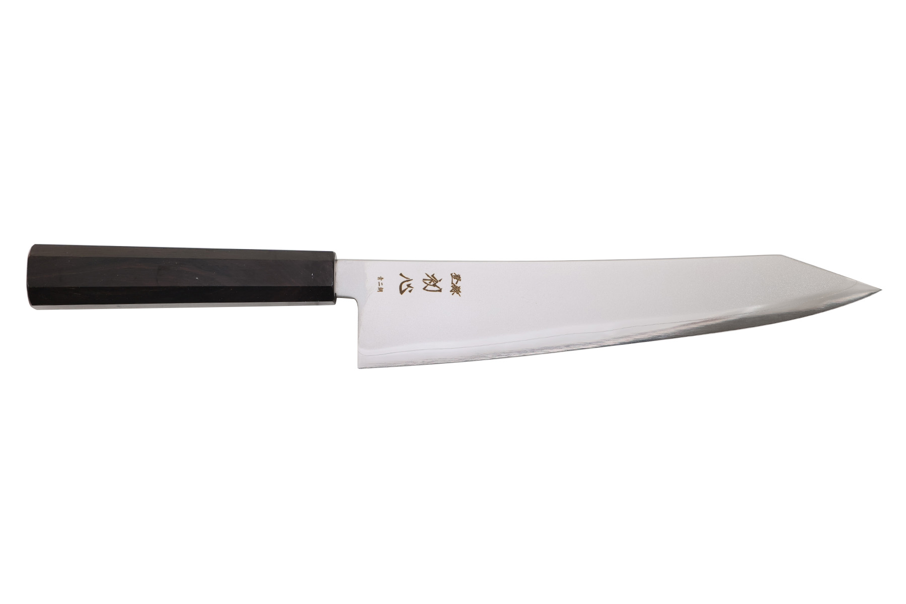 Couteau japonais de Hatsukokoro Kajin Blue2 - Couteau kiri-gyuto 24 cm