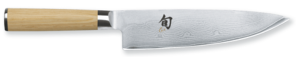 COUTEAU JAPONAIS CHEF 20 CM KAI SHUN CLASSIC WHITE DAMAS
