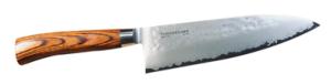 Couteau japonais Tamahagane Tsubame pakkawood - couteau de chef 15 cm