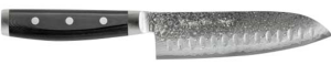 COUTEAU JAPONAIS YAXELL "GOU" - SANTOKU ALVÉOLÉ 16.5 CM